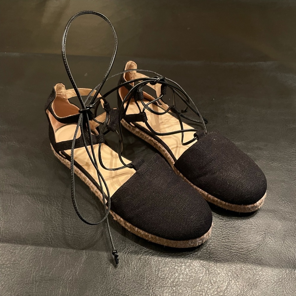 Stuart Weitzman Walk My Way Lace up Espadrille